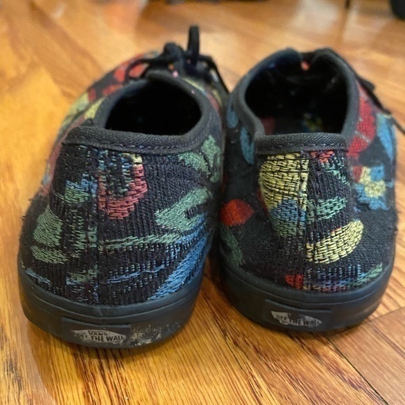 Floral Lo Pro Tapestry Vans Slip On Sneakers Mens Size 6 - Picture 5 of 7